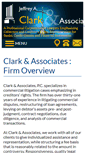 Mobile Screenshot of clark-law.net